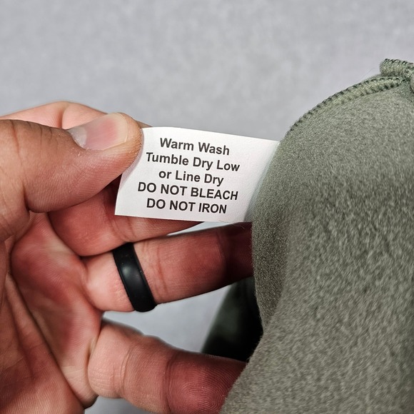 U.S.ARMY USAF Polartec Fleece Watch Cap GREEN Beanie COLD WEATHER PT PTU ACU ABU - Picture 4 of 5